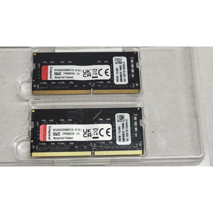 Kingston 2x8Gb Fury - DDR4 - 3200MHz laptop geheugen